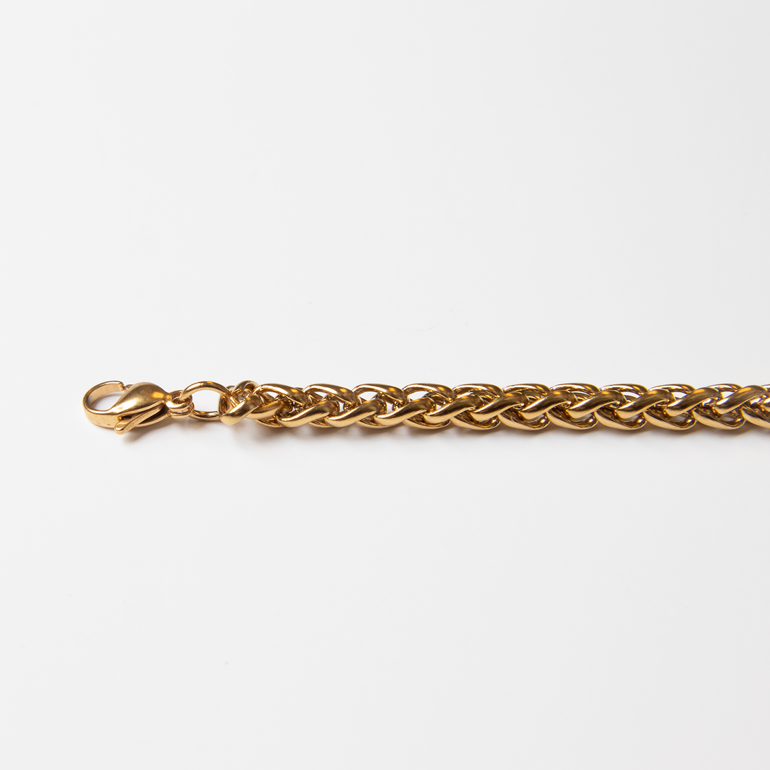 Twisted cuban chain necklace