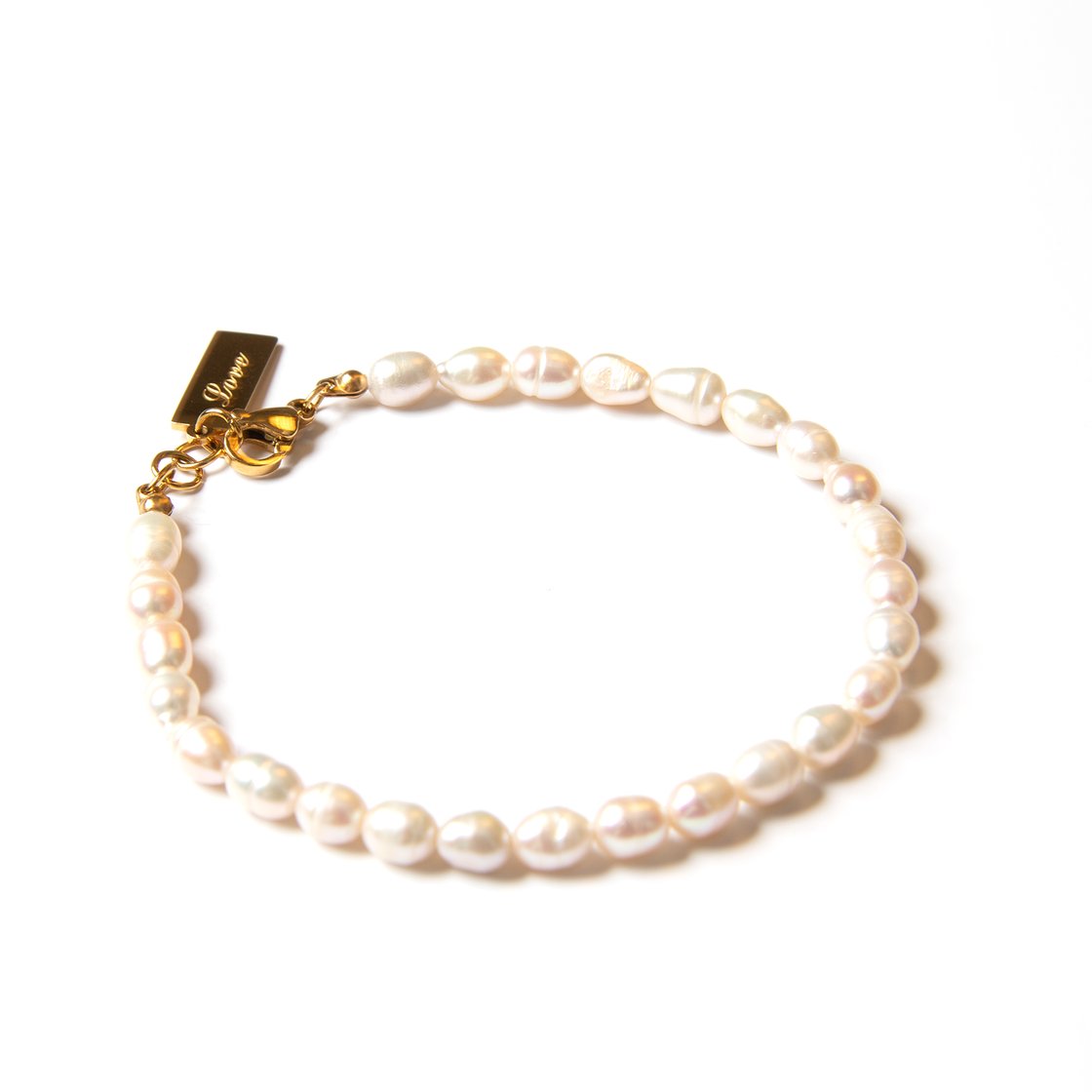 Natural pearl bracelet